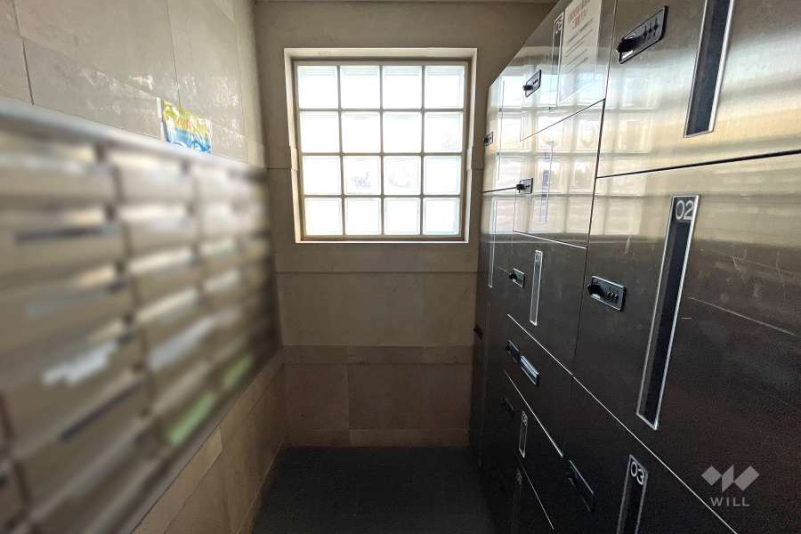 共用ポストと宅配ボックス