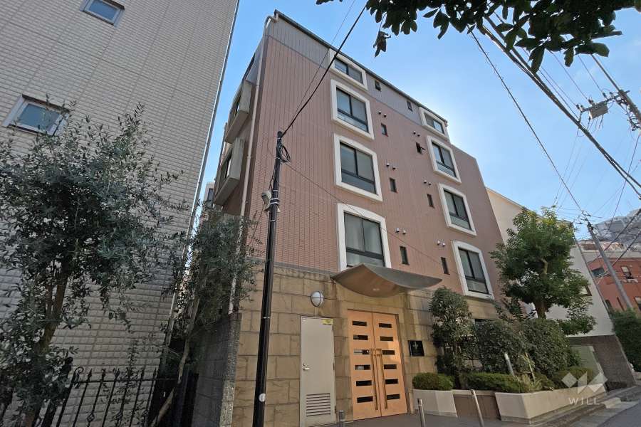 ジェイパーク恵比寿弐番館の外観（北東側から）