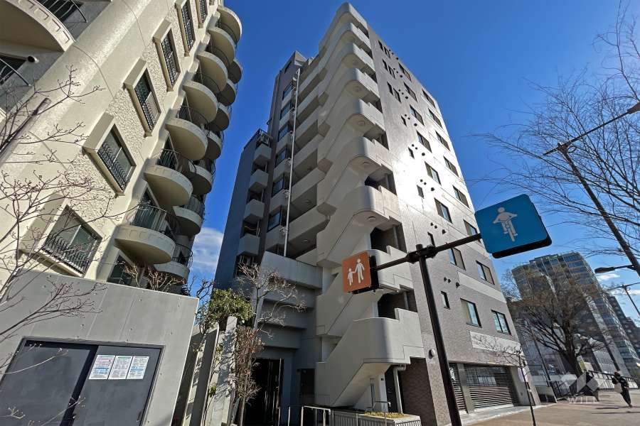 ノバガーデン代々木の外観(北西側から)