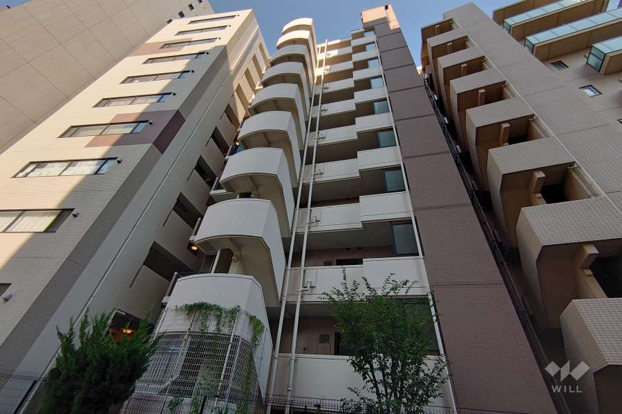 インフィニティ渋谷山手の外観（南東側から）