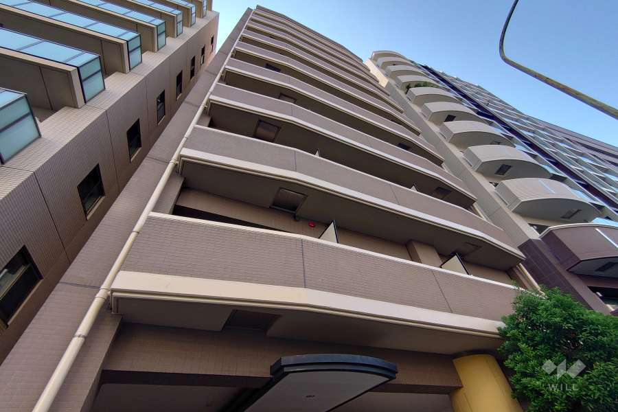 インフィニティ渋谷山手の外観（南西側から）