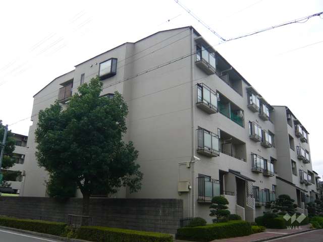 東園田三番館北棟の外観（北東側から）
