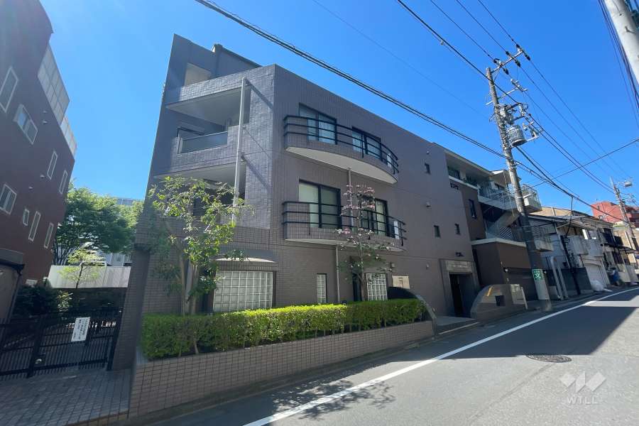グローリア初穂代々木上原の外観（北東側から）