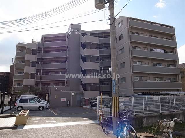 エーベル園田の外観（北側）