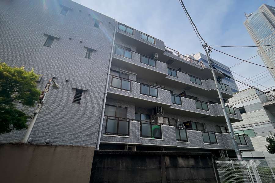 マンションの外観（南東側から）