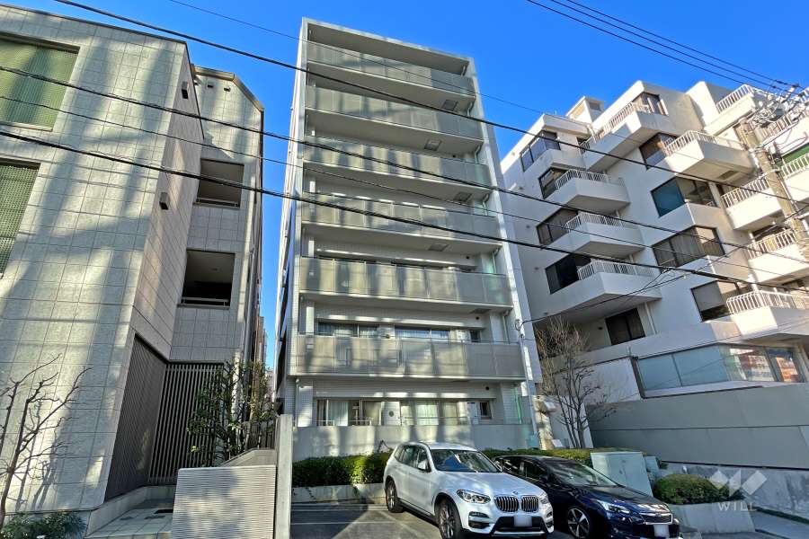 渋谷常磐松ハウスの外観（北側から）