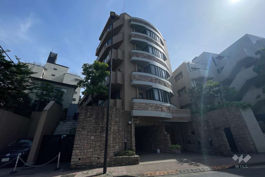 アビテ松濤の外観（北東側から）