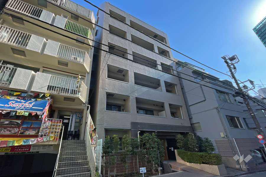 藤和シティスクエア渋谷の外観（西側から）