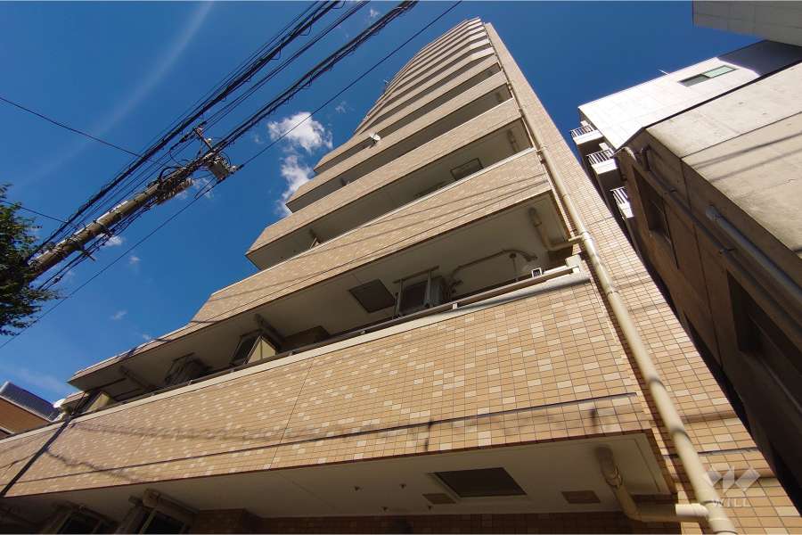 フローレンスパレス笹塚の外観（南西側から）