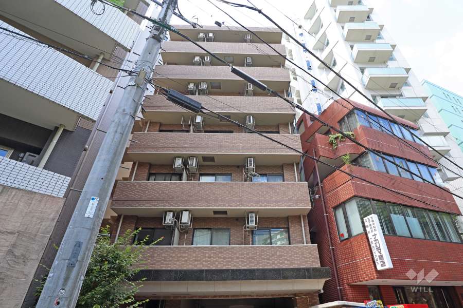 パークウェル代々木の外観（東側から）