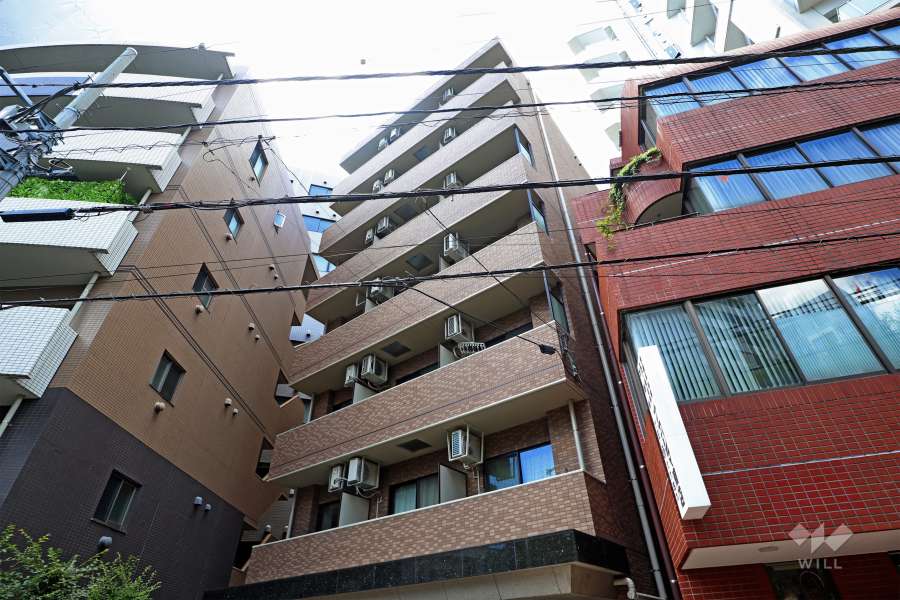 パークウェル代々木の外観（北東側から）