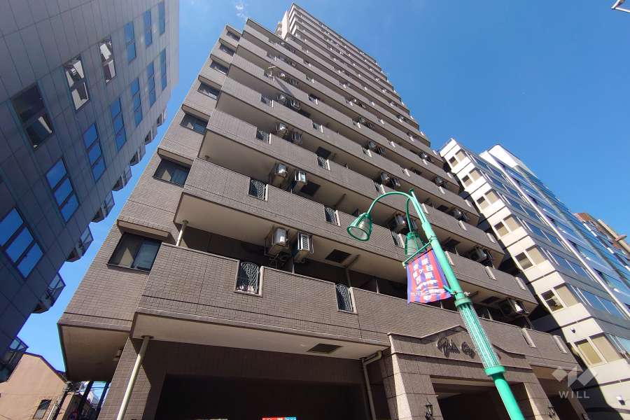 ガラシティ笹塚の外観（南西側から）