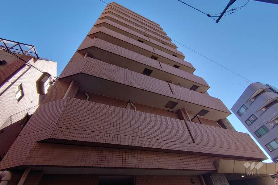 クレアシオン渋谷の外観（南東側から）
