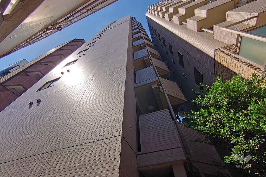 ガーラ笹塚駅前の外観（南東側から)