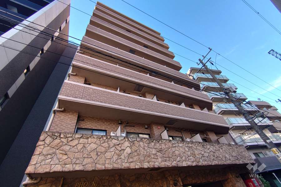 フェニックス笹塚壱番館の外観（南西側から）