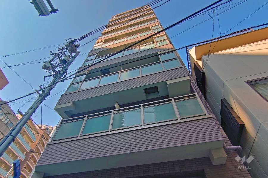 菱和パレス渋谷西壱番館の外観（南東側から）