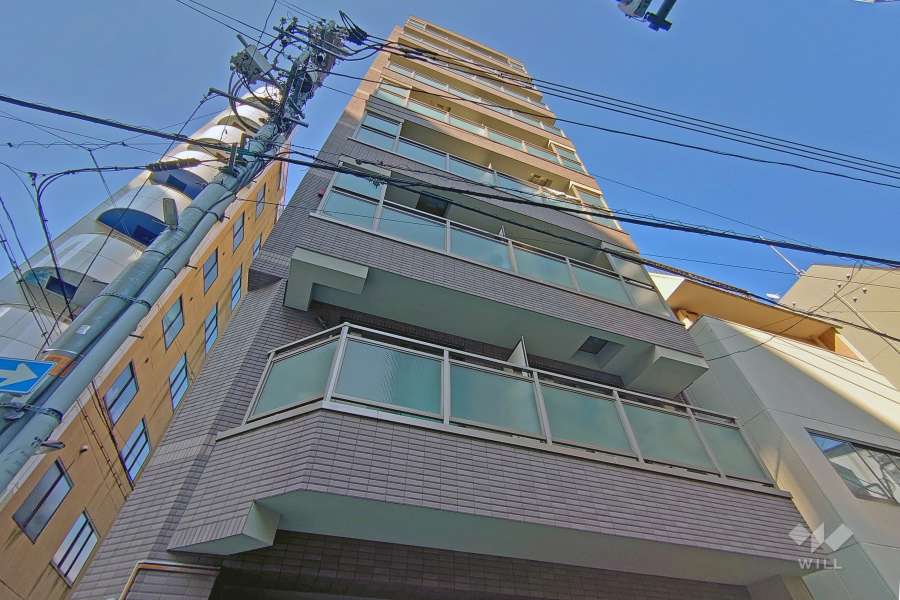 菱和パレス渋谷西壱番館の外観（南西側から）