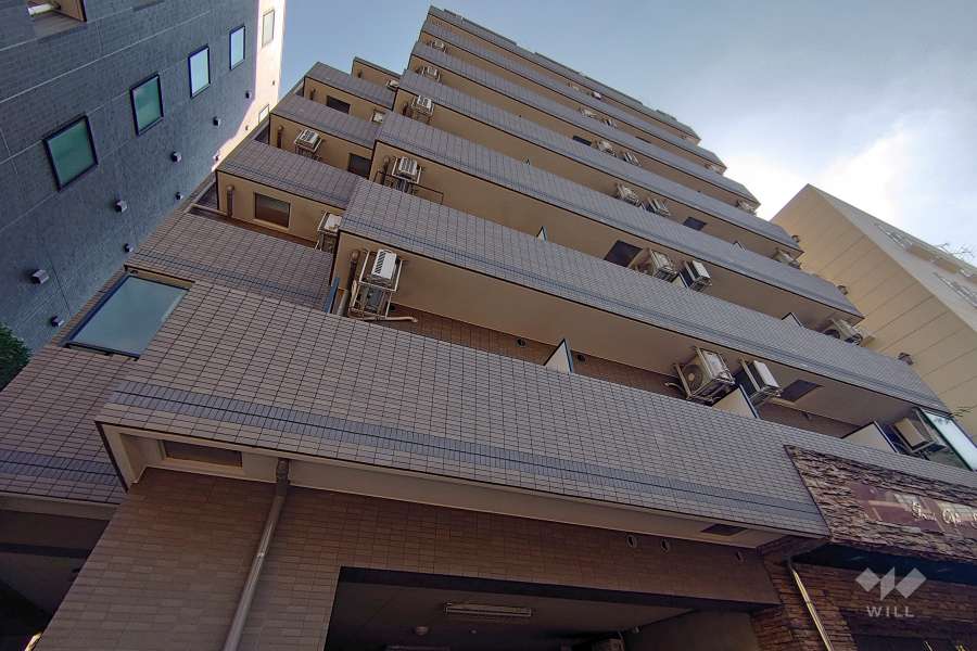 グランドガーラ渋谷松濤の外観（北東側から）