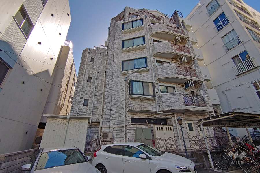 パークサイド白鳳代々木公園の外観（北西側から）