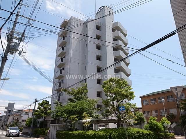 ラウムズ東園田の外観（北西側から）