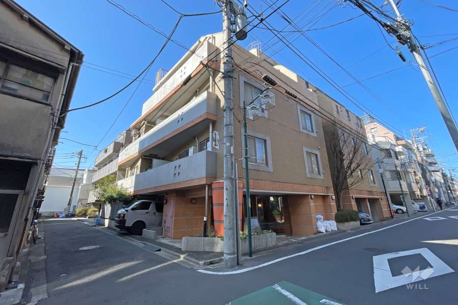 カーサフェリス松濤の外観（北東側から）