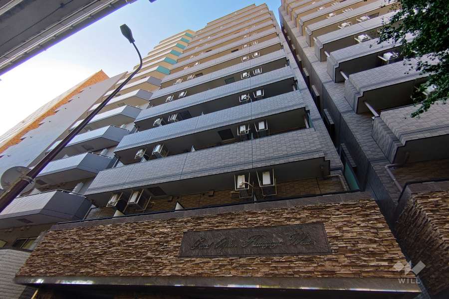 グランドガーラ幡ヶ谷ウエストの外観（南東側から）