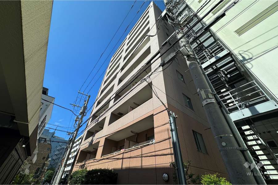プライブ恵比寿の外観（南東側から）