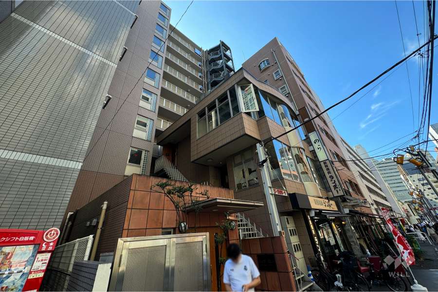 プライブ恵比寿の外観（北東側から）