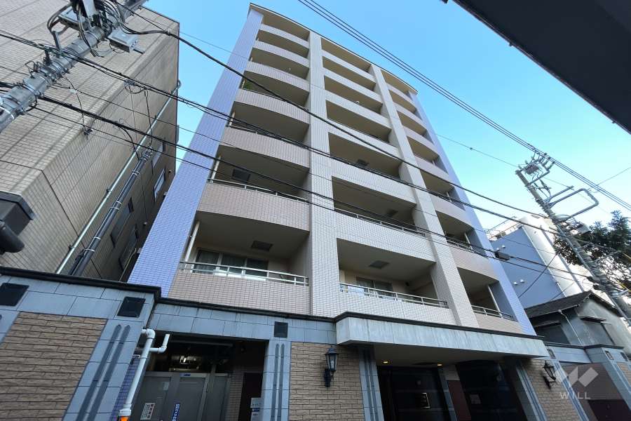 ペイサージュ渋谷ファーストの外観（南東側から）