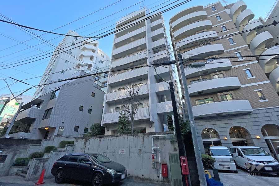 ステージファースト代々木公園の外観（北東側から）