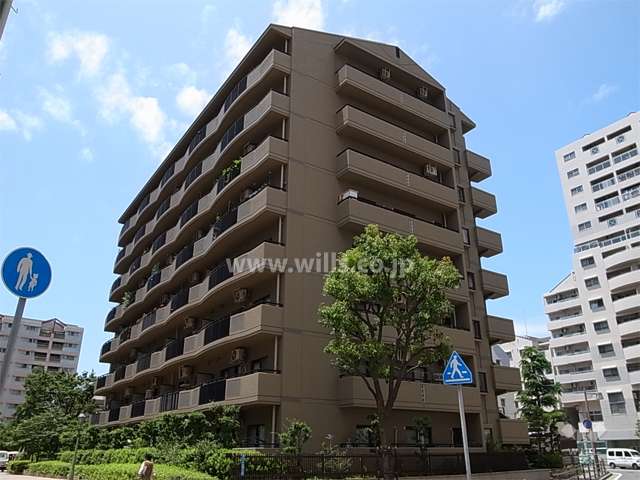 アミング潮江C棟（14-1号棟）の外観（南東側から）