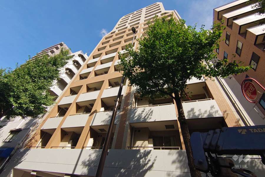 デュオステージ笹塚西館の外観（南東側から）