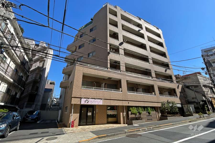 サンクオーレ恵比寿の外観（北西側から）