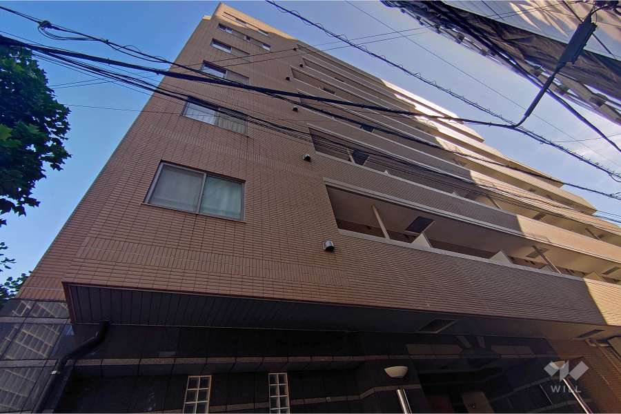 パレステュディオ渋谷イーストの外観（南西側から）