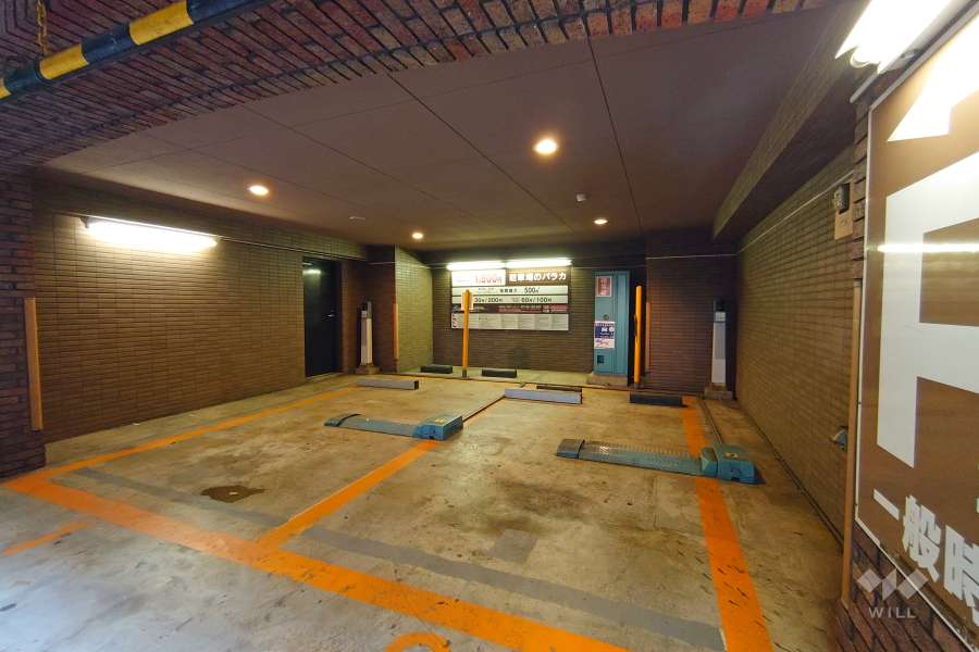 敷地内のコインパーキング