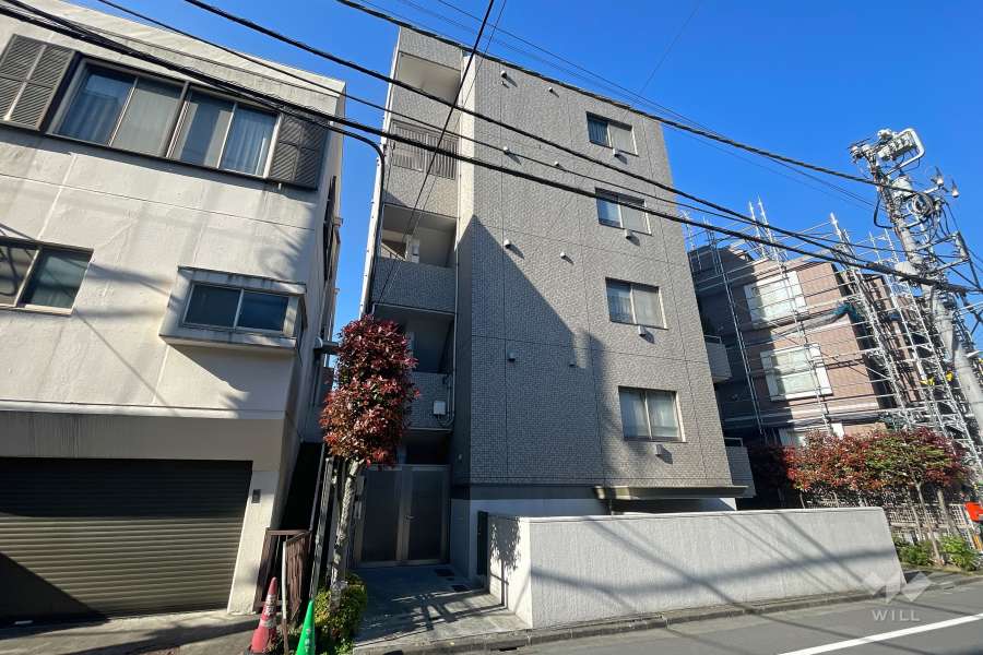 ビット代々木上原ラティスの外観（北東側から）