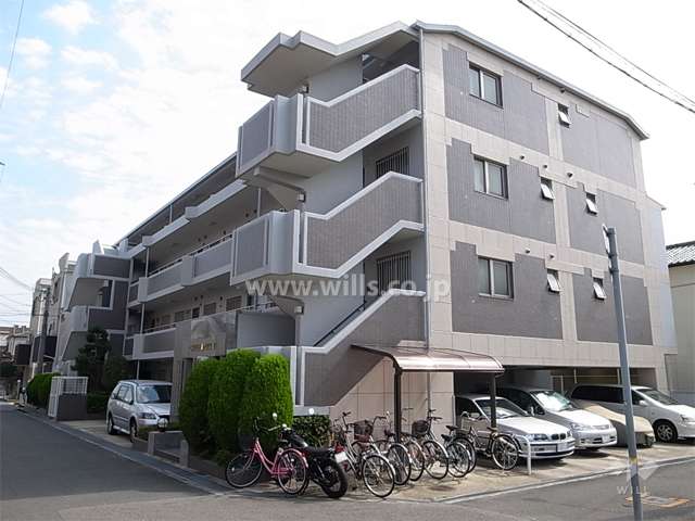 クレオ武庫之荘本町の外観（北西側から）