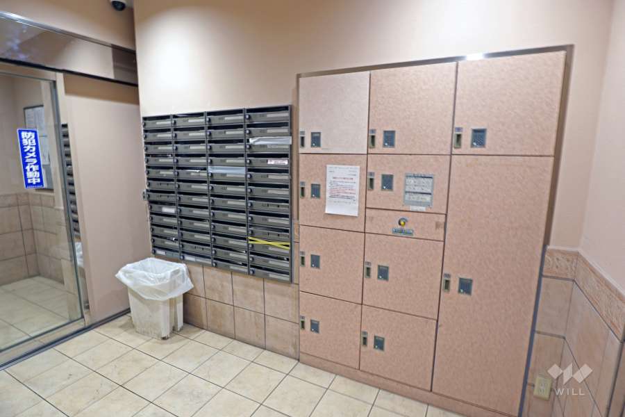 宅配ボックスと共用ポスト