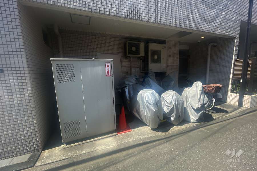 駐輪場、バイク置場