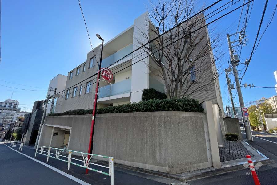 ルカルム広尾の外観（北西側から）