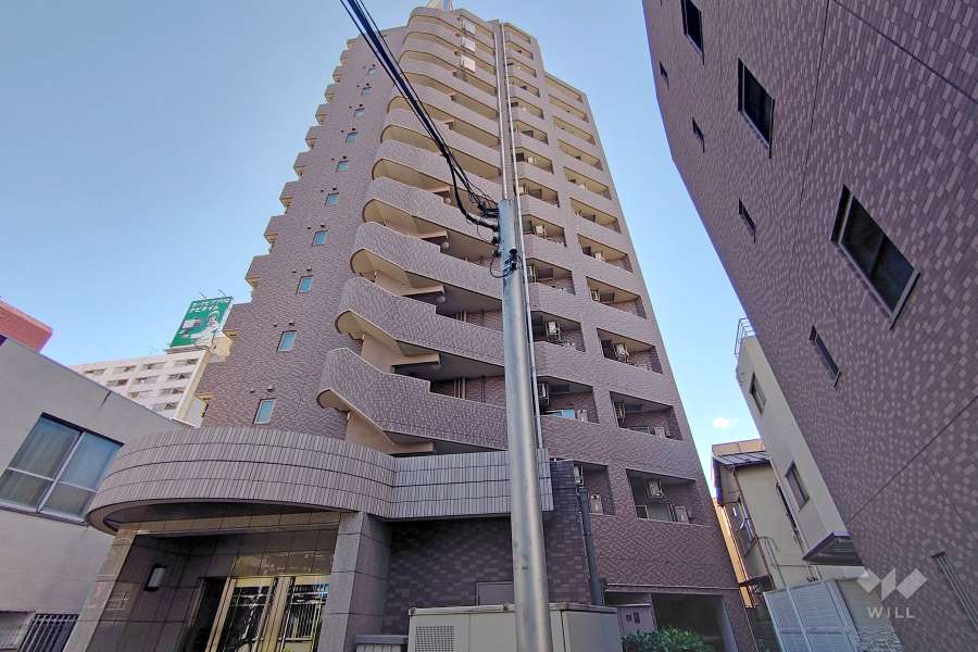 ヴェルト笹塚ツイン１の外観（北東側から）
