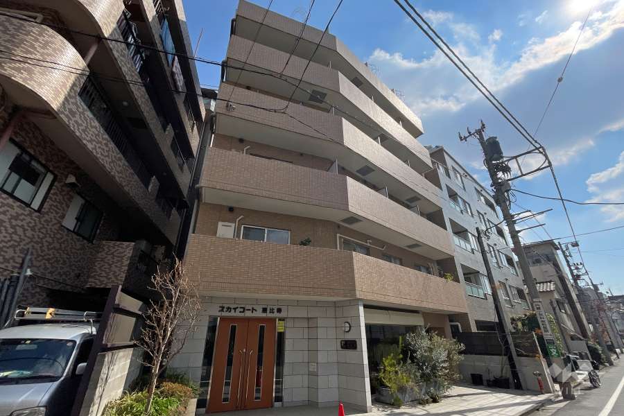 マンションの外観（北西側から）