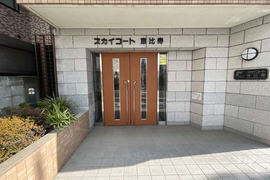 マンションの入り口