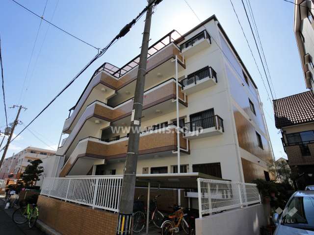 こけっと塚口1の外観（北西側から）