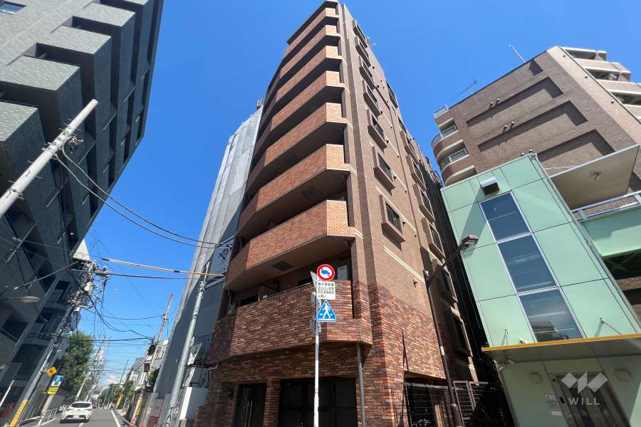 トーシンフェニックス松濤の外観（西側から）