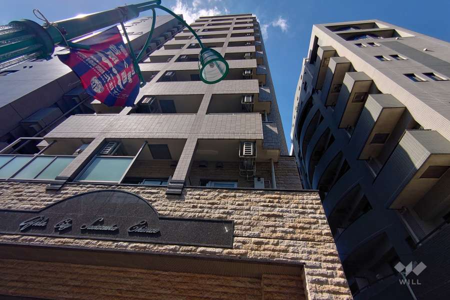 ガラシティ笹塚駅前の外観（南東側から）