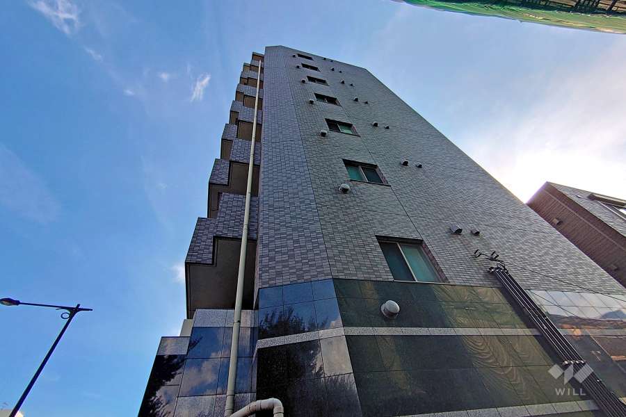 パークウェル初台の外観（北東側から）