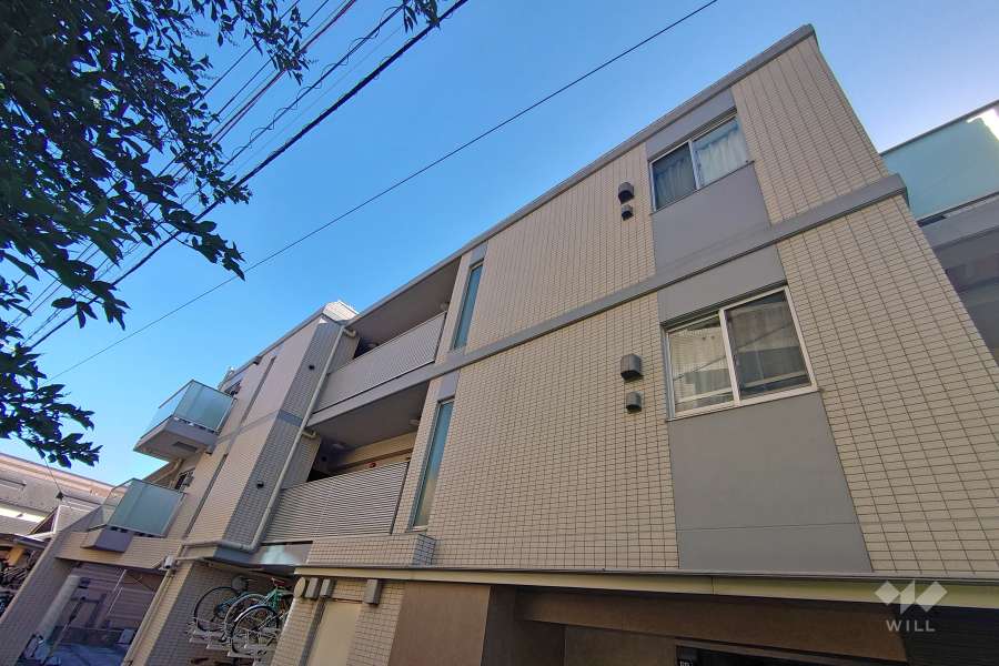 BPRレジデンス代々木初台の外観（北東側から）