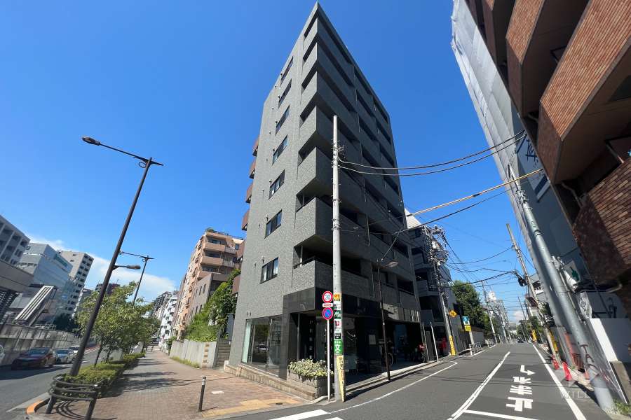 クレアシオン渋谷神山町の外観（南西側から）