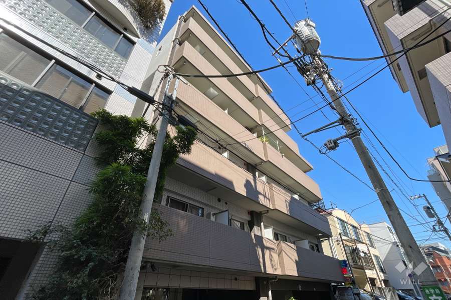 マンションの外観（南西側から）